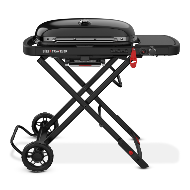 Barbacoa gas Weber Traveler Stealth Edition
