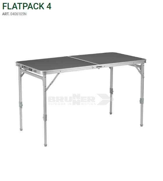 Mesa plegable Brunner Flatpack 4