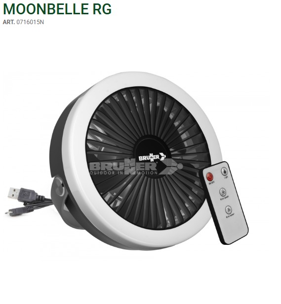 Ventilador Lampara portatil Moonbelle