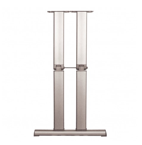 Pata de mesa basculante de aluminio doble