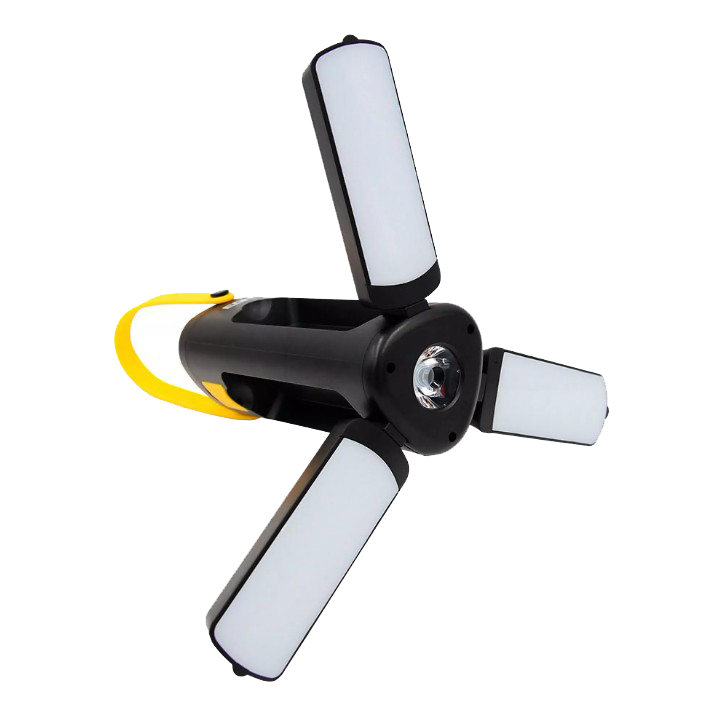 LINTERNA SOLAR PLEGABLE RECARGABLE USB